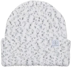 Autumn Simple R Beanie - Dusty Snow